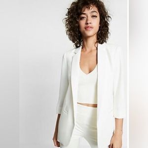 Express blazer white